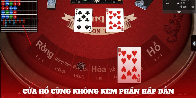 Cửa Hổ cũng không kém phần hấp dẫn